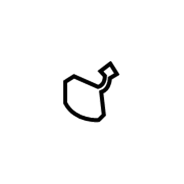 Kia 86617D9000 Cap-Rear Hook