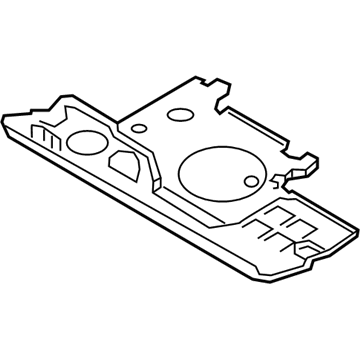Kia 97285D4000BGH Cover Assembly-Under, RH