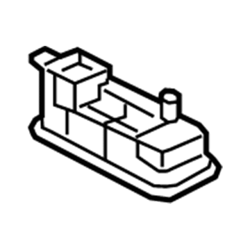 Hyundai 92892-3S000-TTX Vanity Lamp Assembly, Right