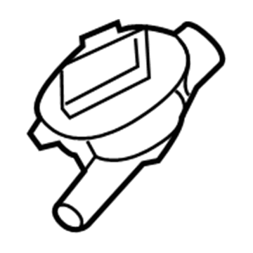 BMW 16-13-7-300-674 Ventilation Line W/Leak Diagnosis Module