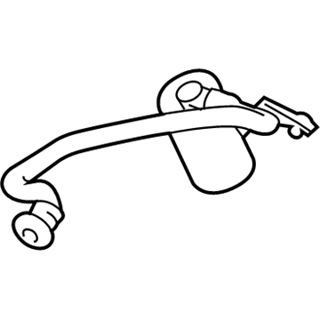 BMW 16-13-7-439-032 Vent Pipe With Dust Filter