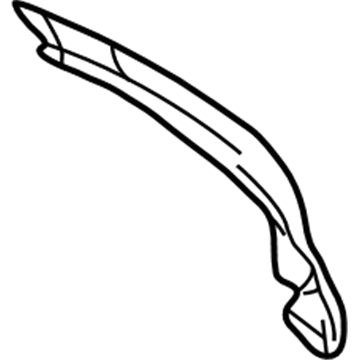 BMW 41-21-8-216-087 Left Interior Column D