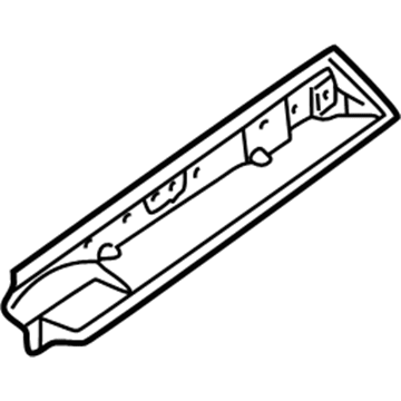 BMW 41-21-8-216-089 Left Railing Reinforcement