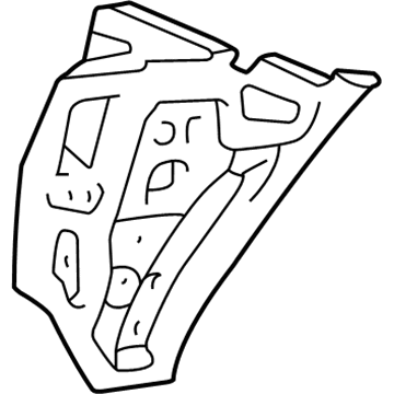 Lexus 61735-53010 Panel, Roof Side, Inner Rear RH