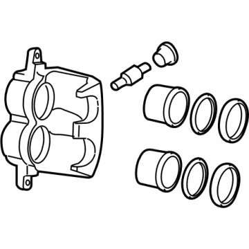 Mopar 68138843AB CALIPER-Disc Brake