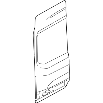 Ford CK4Z-6140011-AB DOOR ASY - REAR