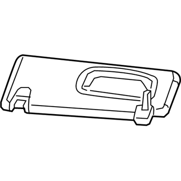 Mopar 1WJ02DX9AH Visor