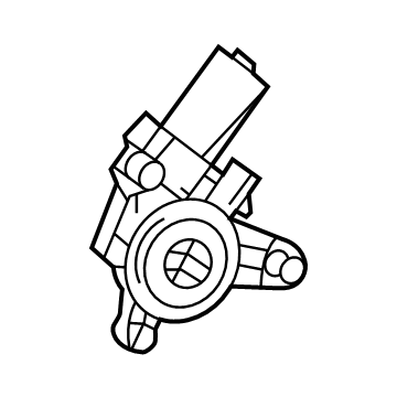 Mopar 68499678AB MOTOR-WINDOW REGULATOR