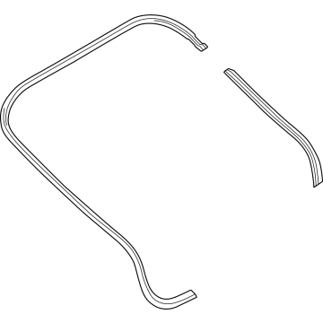 BMW 51-76-5-A35-907 TRUNK LID GASKET