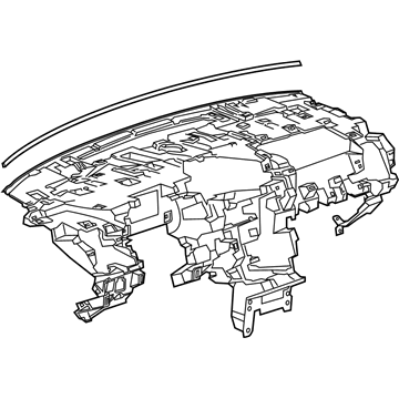GM 23240735 Carrier Asm-Instrument Panel *Black