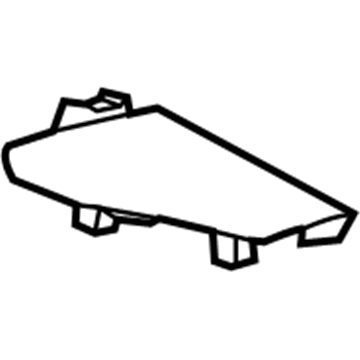 GM 23445141 Lower Trim