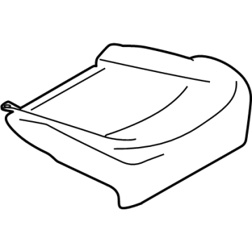 Nissan 873A2-1VX1A Cushion Complete-Front Seat RH