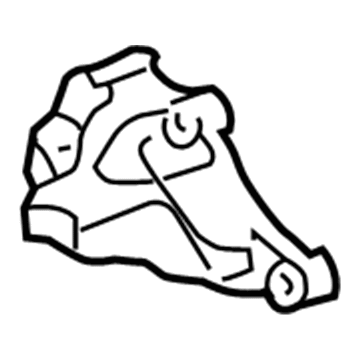 Honda 50630-SDA-A02 Bracket, FR. Engine Mounting