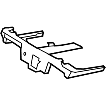 BMW 52-10-7-424-507 Mechanism, Thigh Support, Bottom