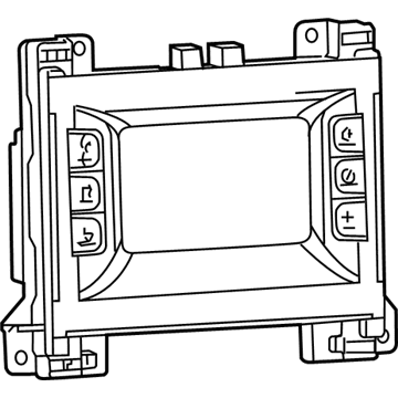 Mopar 68428466AC RADIO-MULTI MEDIA