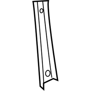 BMW 51-35-7-377-305 Cover, Window Guide, Left