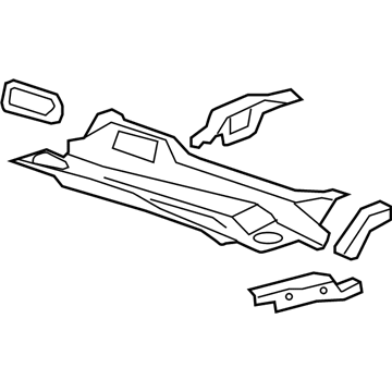GM 20904835 Plenum Panel