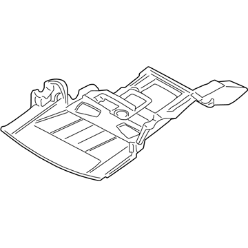 BMW 51-71-8-268-344 Engine Compartment Screening