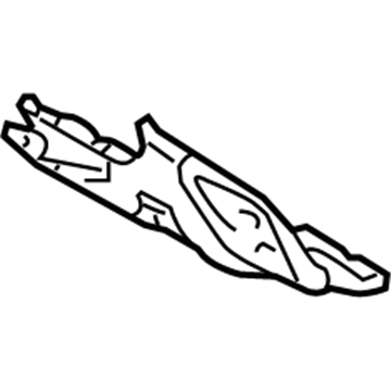 Lexus 58191-0E011 Footrest, Front Floor