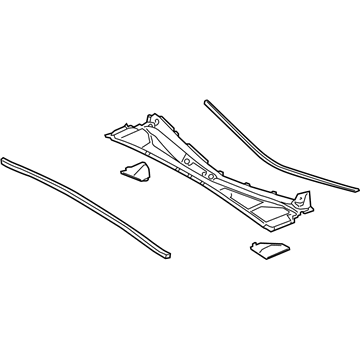Lexus 55708-48042 Louver Sub-Assy, Cowl Top Ventilator