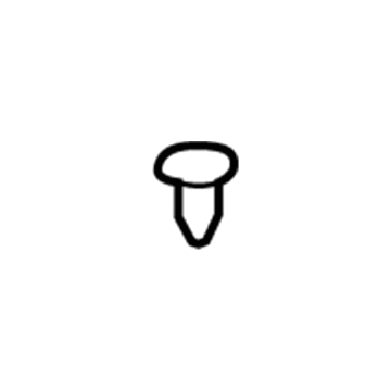 GM 96435599 Cowl Trim Clip