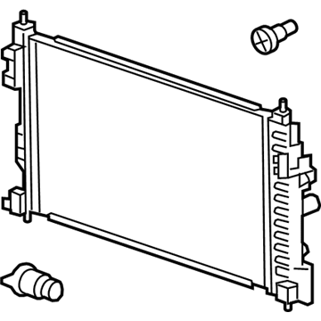 GM 22883363 Radiator