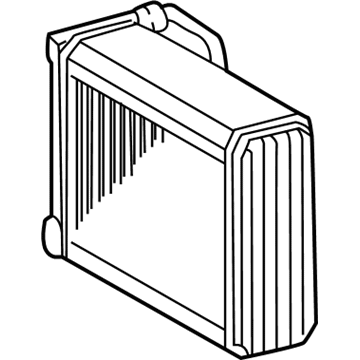 Toyota 88501-0C020 Evaporator Core