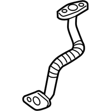 Kia 282452B700 Pipe-Oil TURBOCHANGER