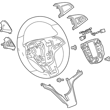 GM 95129796 Steering Wheel