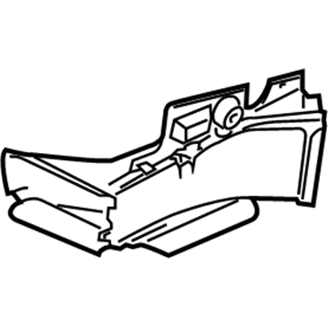 BMW 51-71-7-069-517 Front Left Brake Air Duct