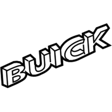 GM 95220710 Nameplate