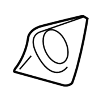 Lexus 81481-53020 Cover, Fog Lamp, RH