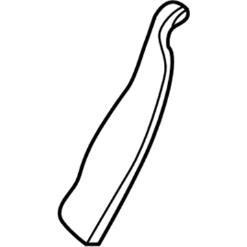 BMW 52-20-8-258-399 Lateral Trim Panel Left