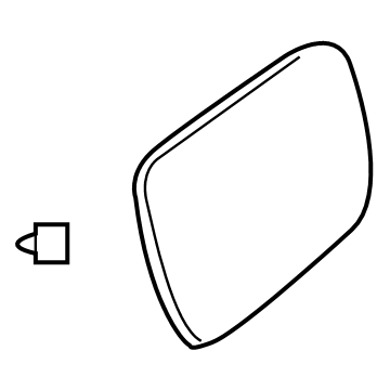 Kia 69510F6000 Fuel Filler Door Assembly