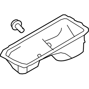 BMW 11-13-7-553-164 Oil Pan