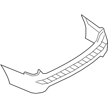Ford JL1Z-17K835-AEPTM Bumper Cover