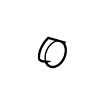 Kia 858193F000 Cover-Front Pillar Blank'G