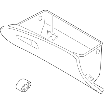 Hyundai 84510-N9200-MMH GLOVE BOX ASSY