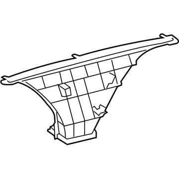 Toyota 55950-52100 Defroster Duct