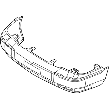 Ford 9W3Z-17D957-BAPTM Bumper Cover