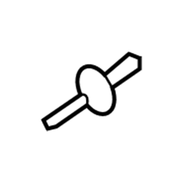 Ford -W701913-S303 Isolator Rivet