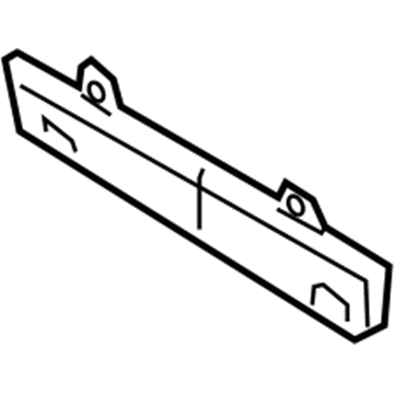 Ford F8MZ-17A385-AA License Bracket