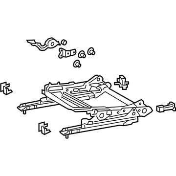 Toyota 72010-33541 Cushion Frame