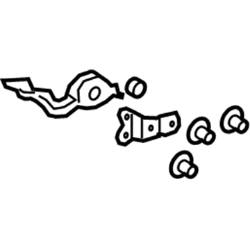 Lexus 72443-47010 Gear, Vertical ADJUS