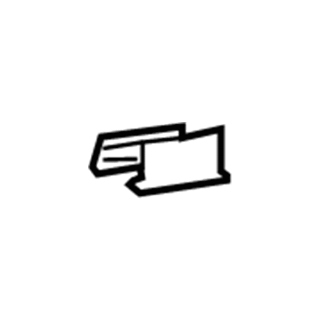 Toyota 72157-47080 Track End Cover
