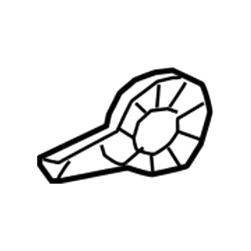 Toyota 72525-02340-C0 Recliner Handle