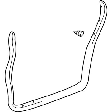Toyota 67871-0C020 Surround Weatherstrip