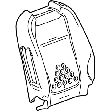 GM 92293167 Seat Back Pad