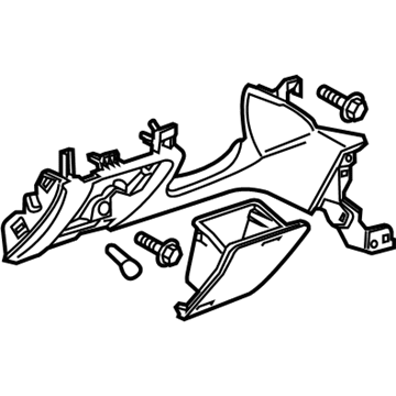 GM 23172253 Knee Bolster