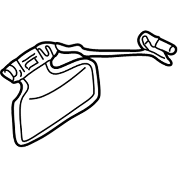 BMW 72-12-7-000-641 Head Airbag Rear Left